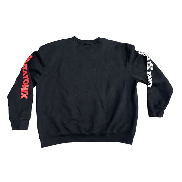 PENTATONIX HOLIDAY BLACK/RED KNIT SNOWFLAKE SWEATER SIZE XXLARGE HTF! - Picture 7 of 8